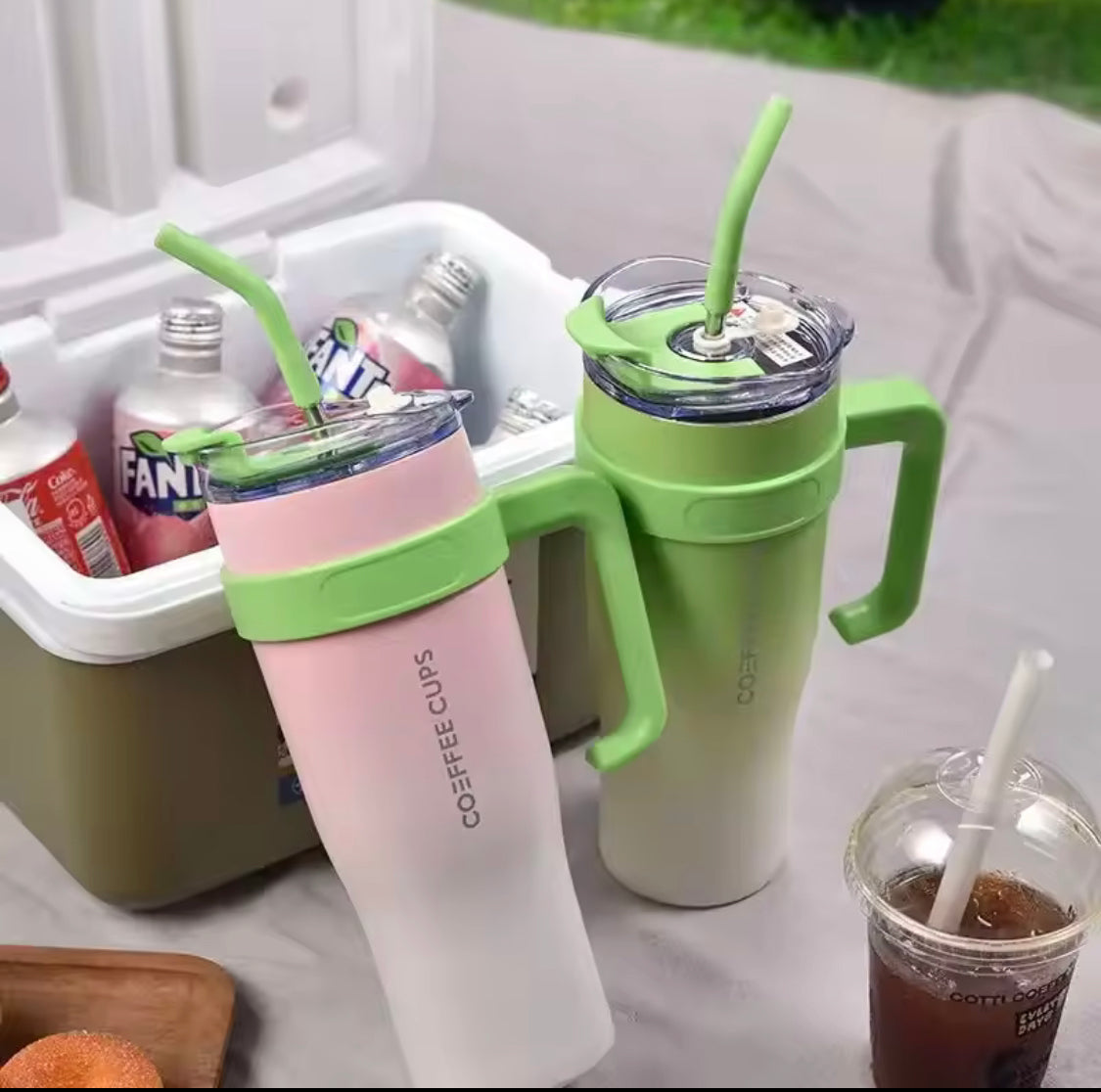 40oz Insulated Gradient Tumbler With Lid, Stainless Steel Car Mug With Straw, Stainless Steel Vacuum Insulated Car Mug 40oz Insulated Gradient Tumbler With Lid, Stainless Steel Car Mug With Straw, Stainless Steel Vacuum Insulated Car Mug